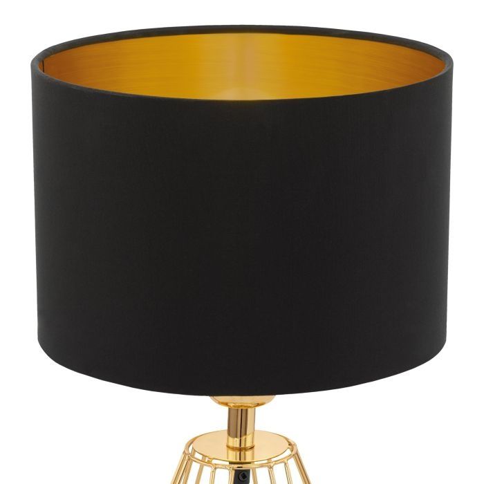 Lampa stołowa EGLO CARLTON 2, 1-ogniskowa oprawa w stylu vintage