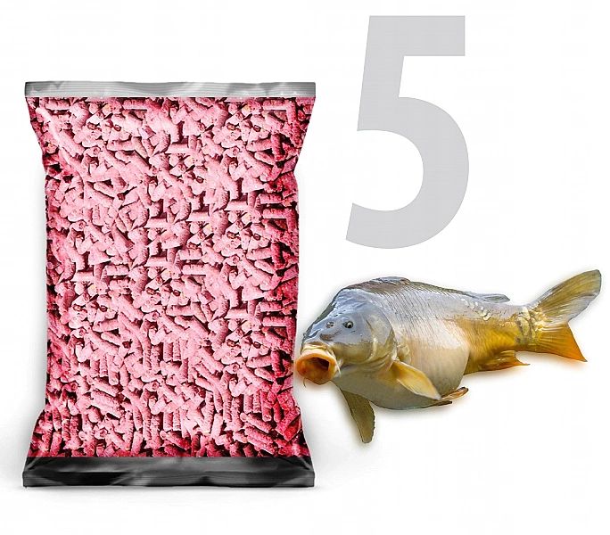 5kg 6mm Pellet MORWA BIAŁA zanętowy zanęta karp karaś leszcz