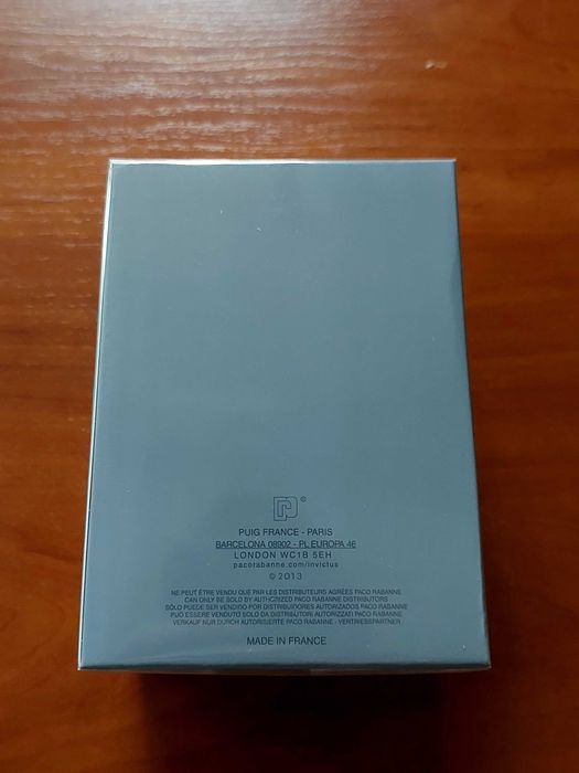 Чоловічі парфуми Paco Rabanne Invictus 100мл оригінал