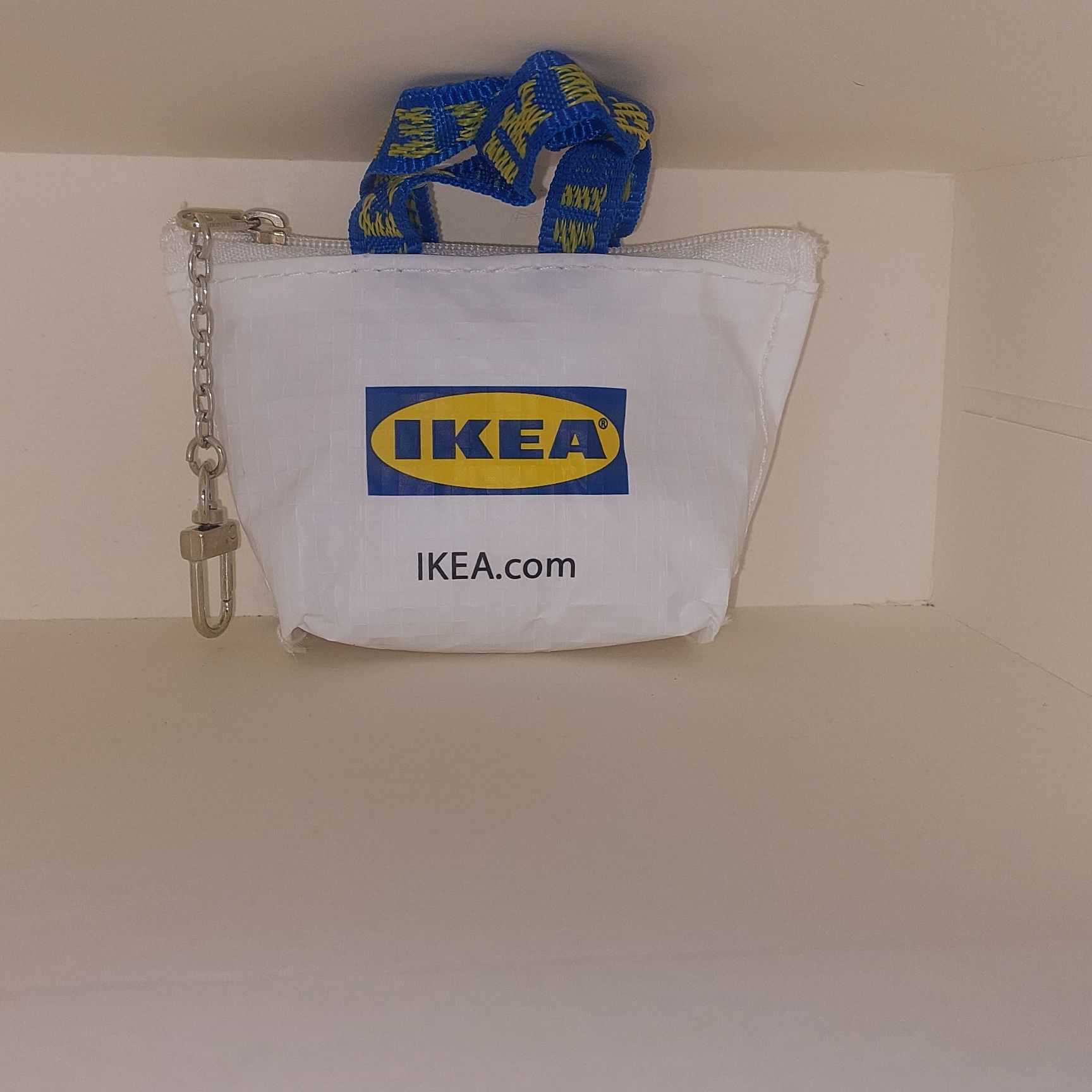 1zł Wysyłka Breloczek Portfelik na zamek IKEA saszetka 3w1 TorebkaMini