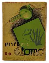 Autografado: História do átomo, de Rómulo de Carvalho