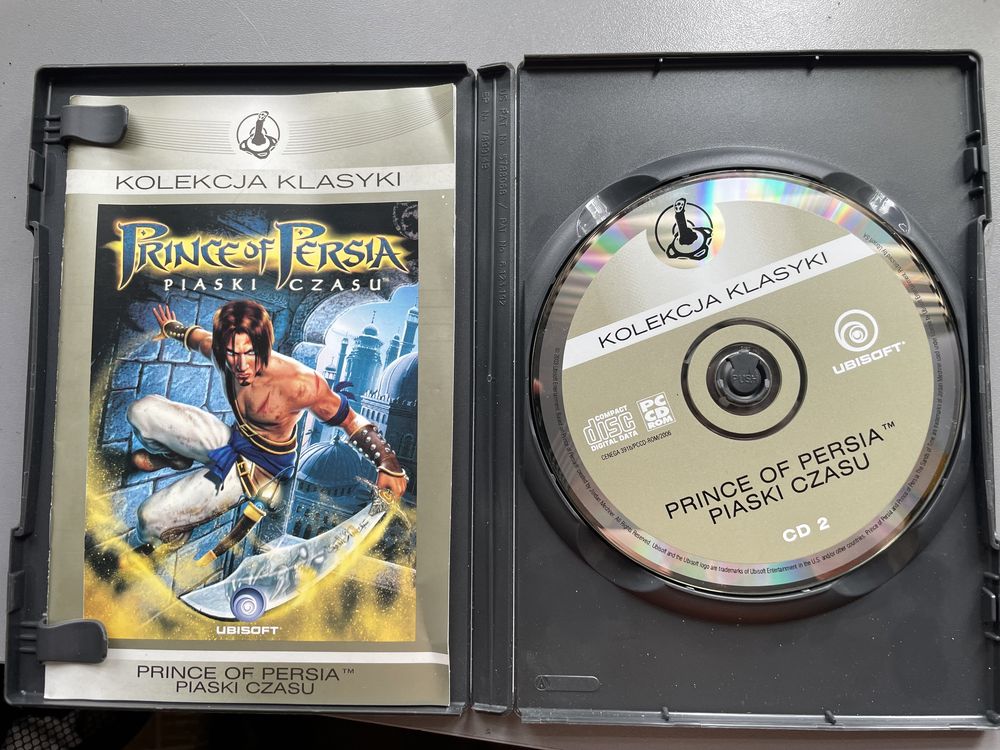 Prince of Persia Piaski Czasu PC Ubisoft Kolekcja Klasyki Gra CD