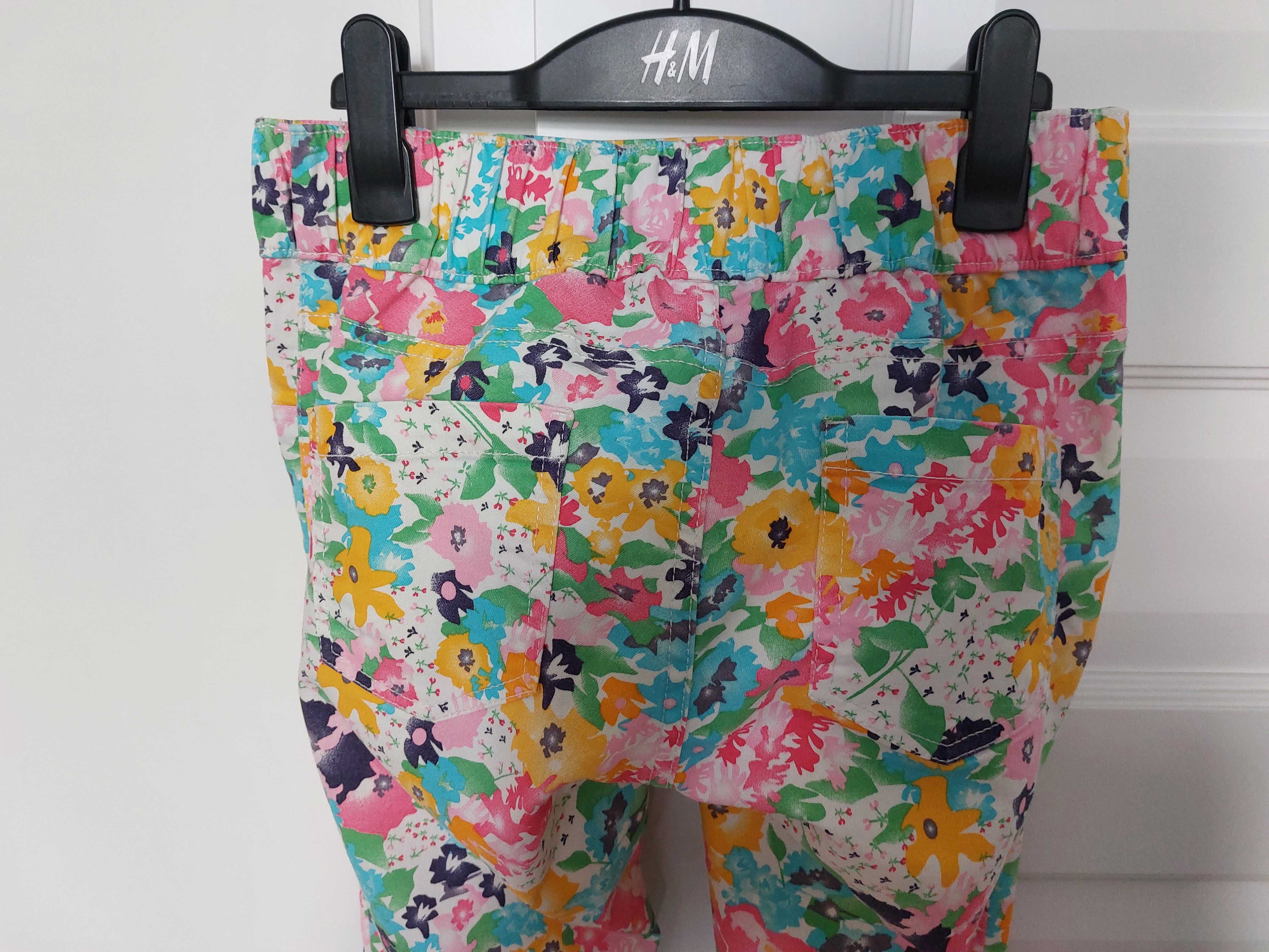 Esmara , kolorowe jegginsy / jeansowe legginsy , rozm. 36 / S