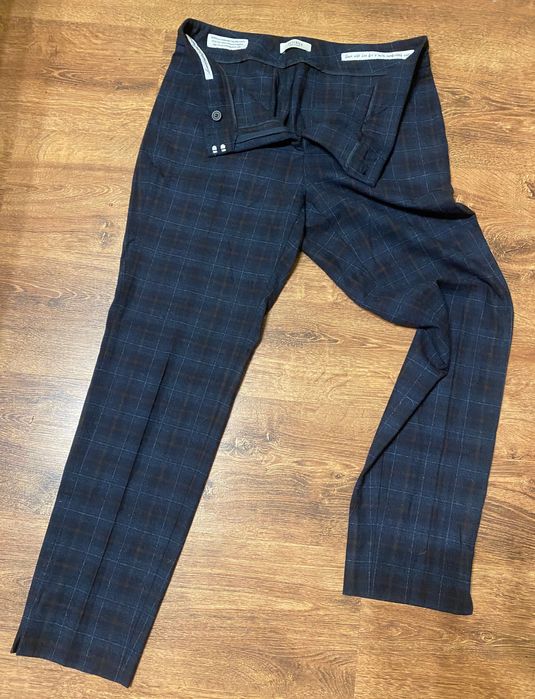 Spodnie casual Peserico kant eleganckie chinosy M garniturowe