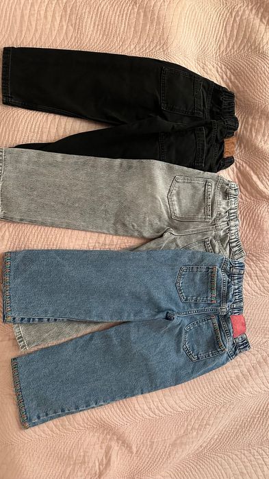 Jeansy dziewczęce z Zary.