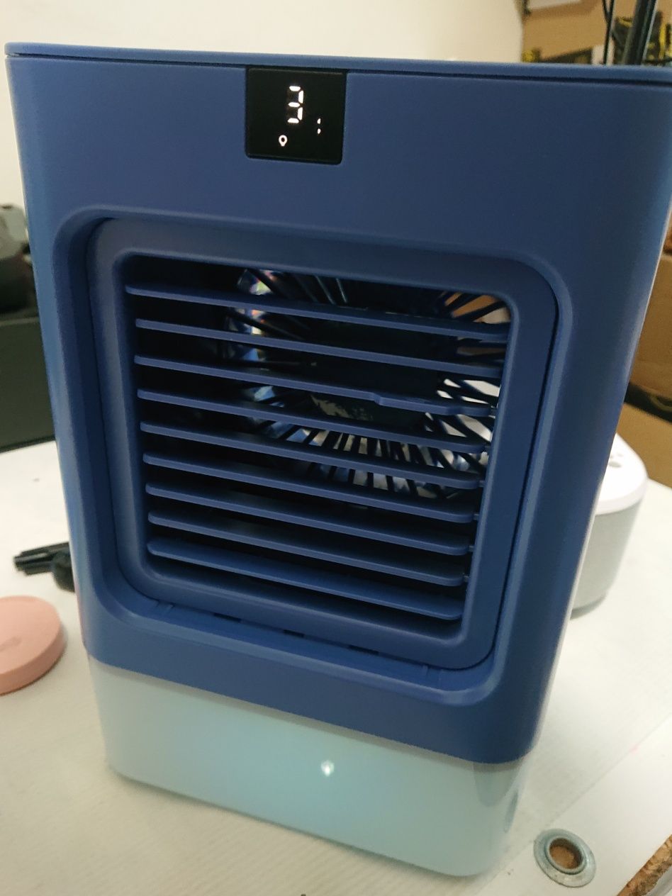 Klimatyzator chłodna mgiełka wewnętrzny podświetlenie Przenośny Mini