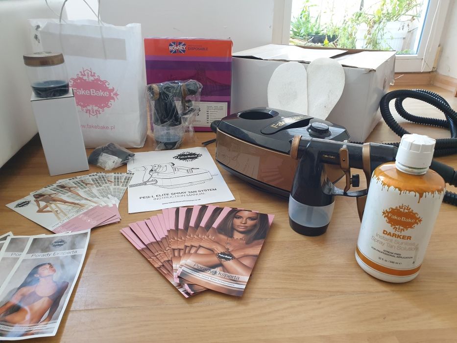 Profesjonalny zestaw do opalania natryskowego