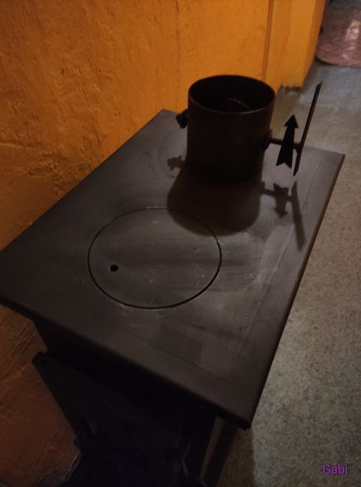 Piec kominek typu Koza.
