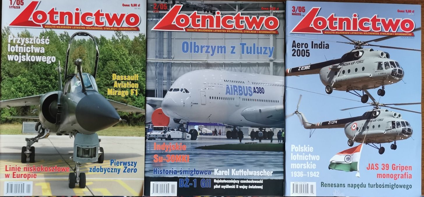 Magazyn Lotnictwo rok 2005