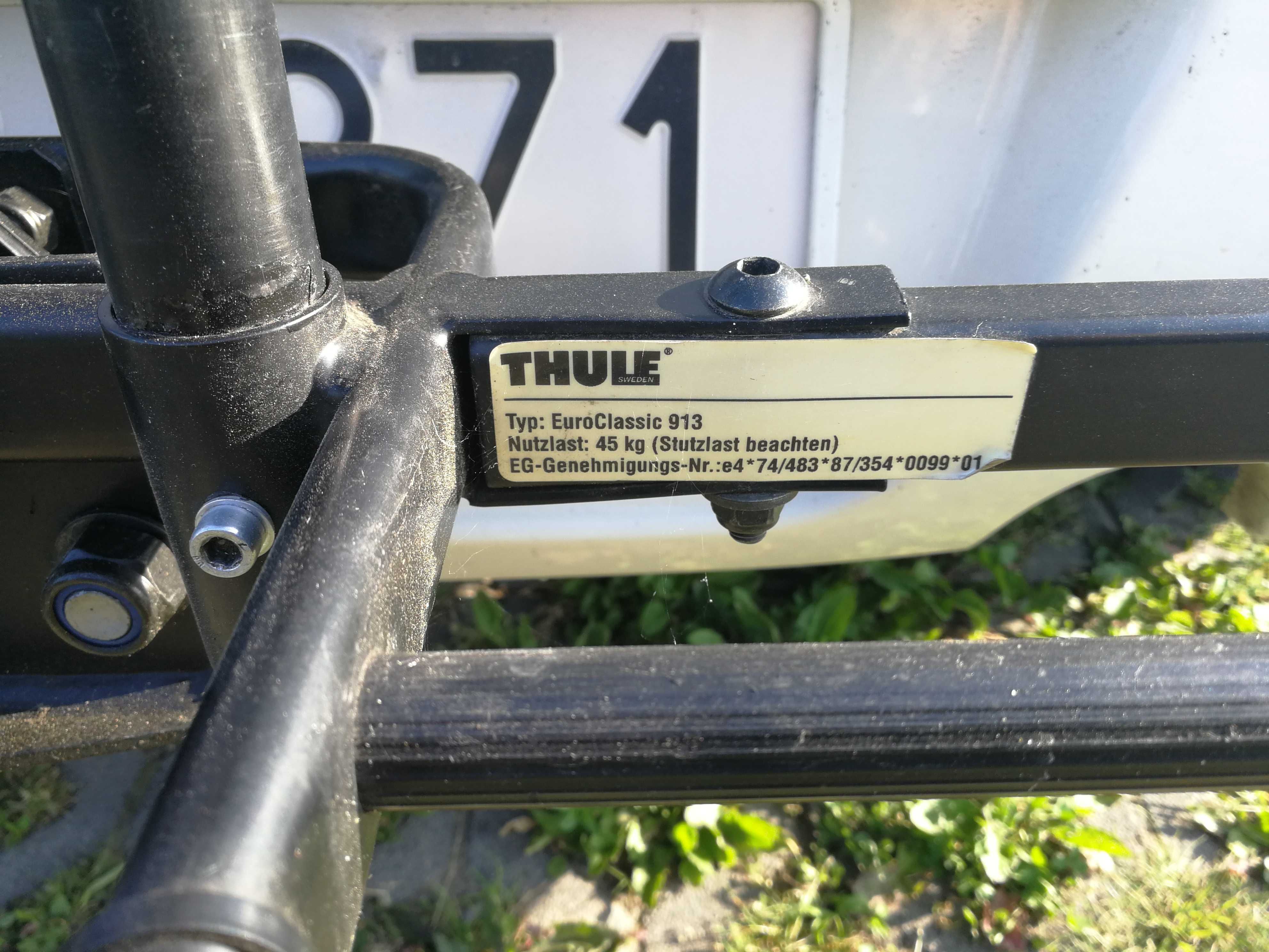 Bagażnik rowerowy na hak Thule EuroClassic 913