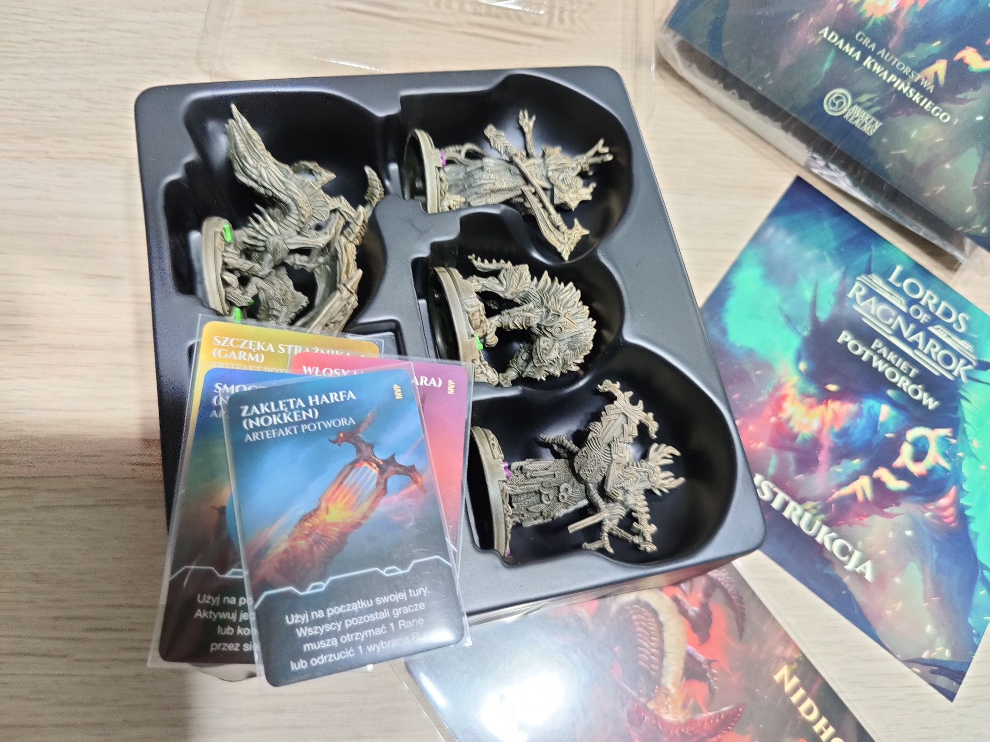 Lords of Ragnarok Sundrop Pakiet Potworów Monster Pack PL NOWE+koszulk