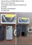 IPhone 15 pro Max 512gb estado de novo