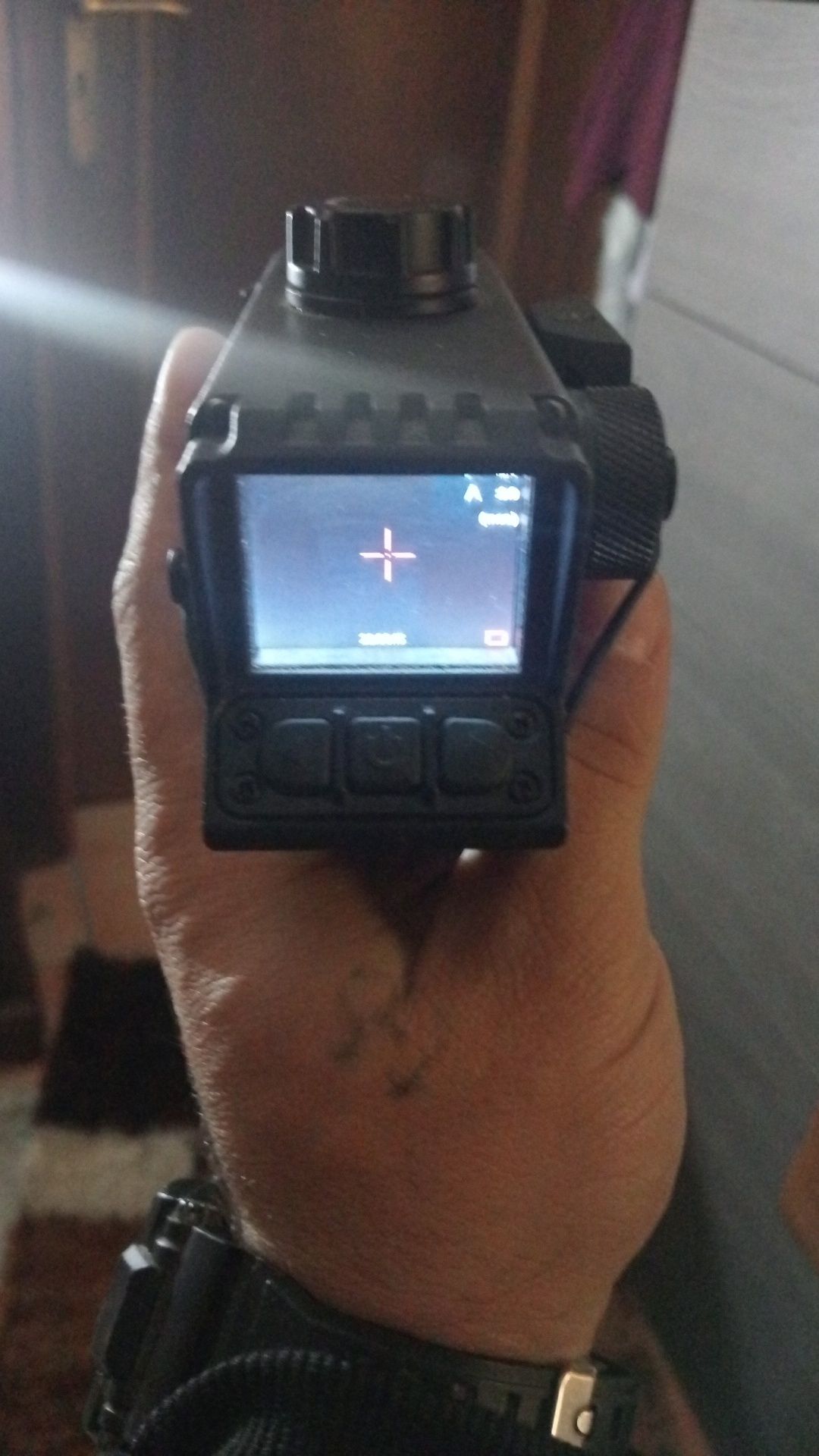 Câmara de visão noturna e reddot para caça ou airsoft