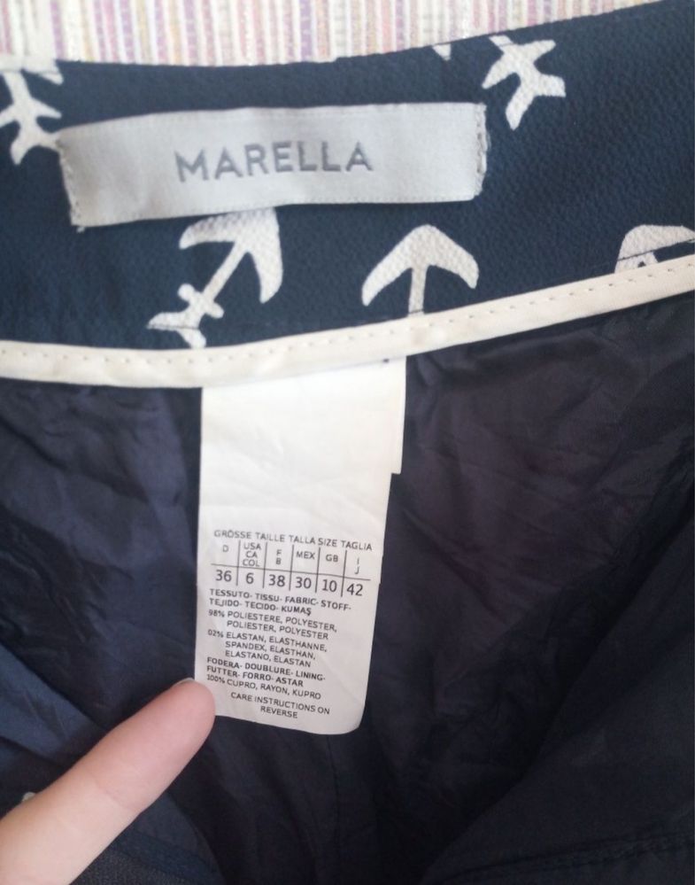 Marella від MaxMara штани широкі легкі. Розмір М 46