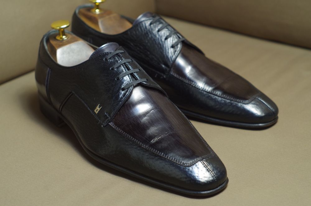 Moreschi Пеккари Туфли Дерби Италия 41,5р ( 26,5см )