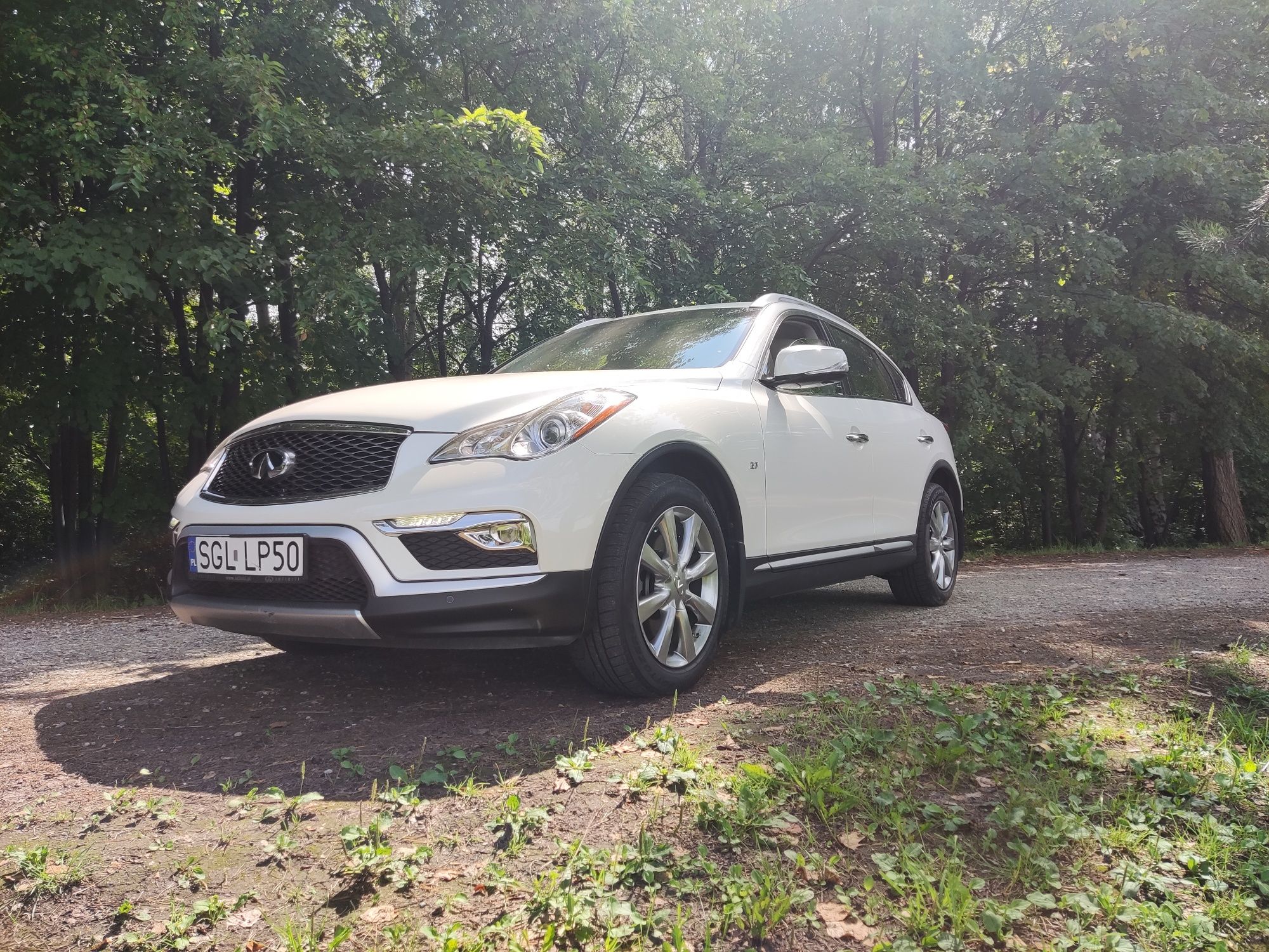 Infiniti qx 50 jedyny z takim przebiegiem
