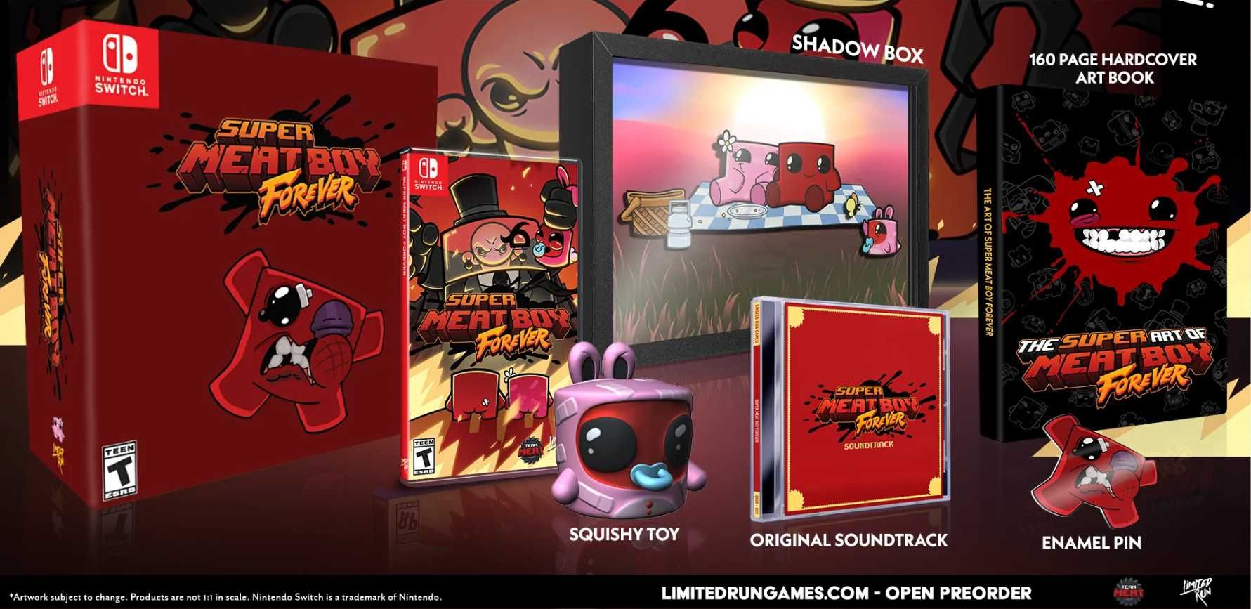 Super Meat Boy Forever Collector's Edition Nintendo Switch