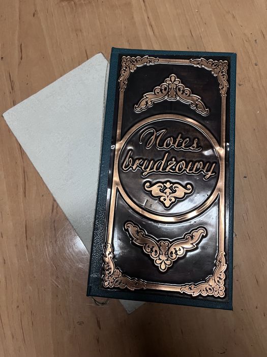 Ekskluzuwny Notes Brydżowy