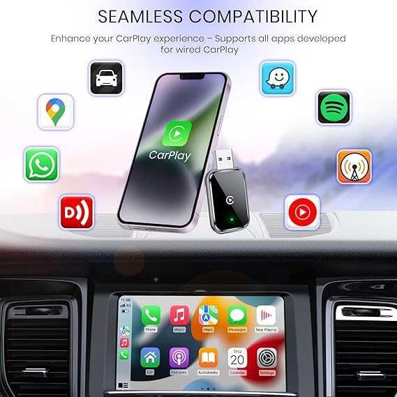 CarPlay AIZEO SYY03 bezprzewodowy adapter