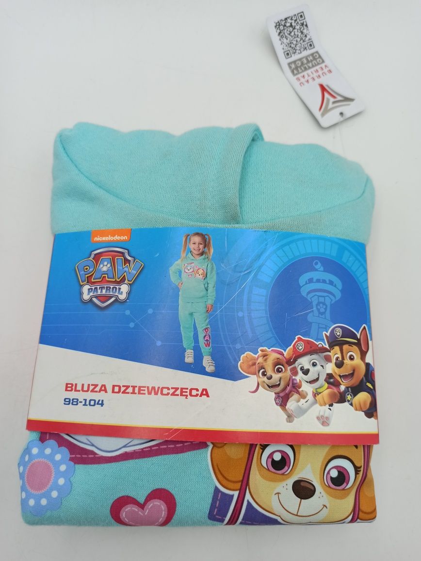 Bluza dziecieca  Psi Patrol 98/104