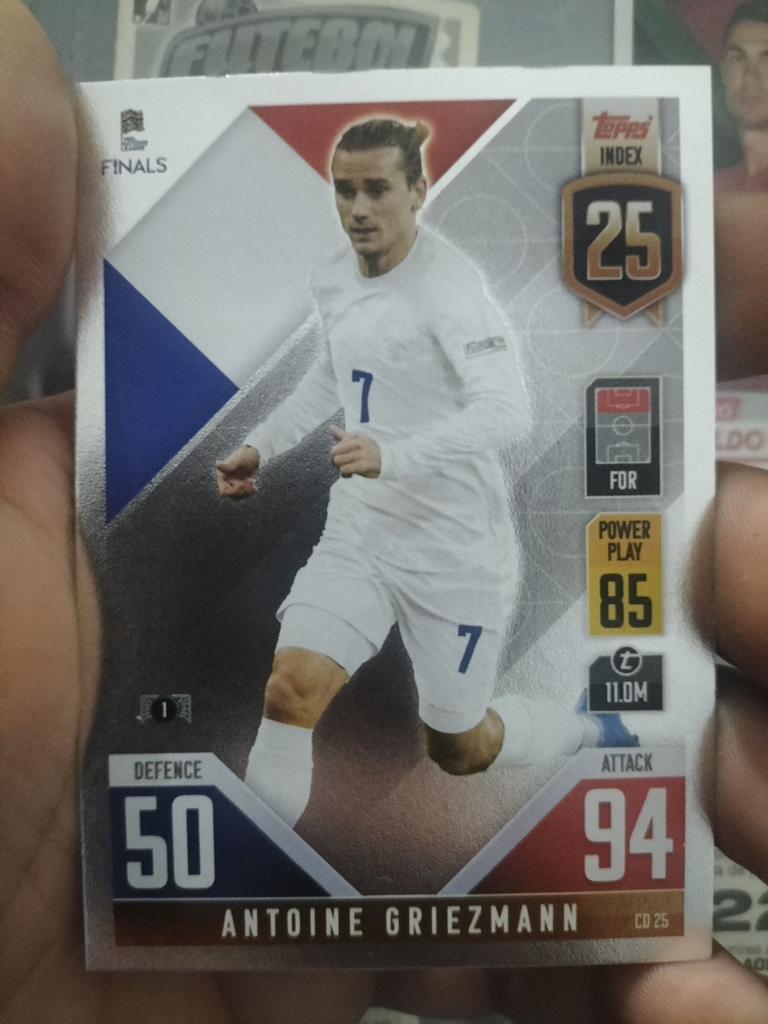 Griezmann Road to Liga das Nações topps
