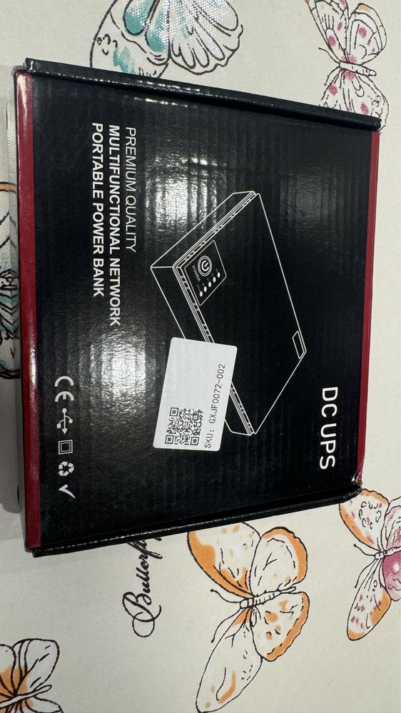 Дбж, Міні упс чорний для Wi Fi DC1018P 10400mAh 18w