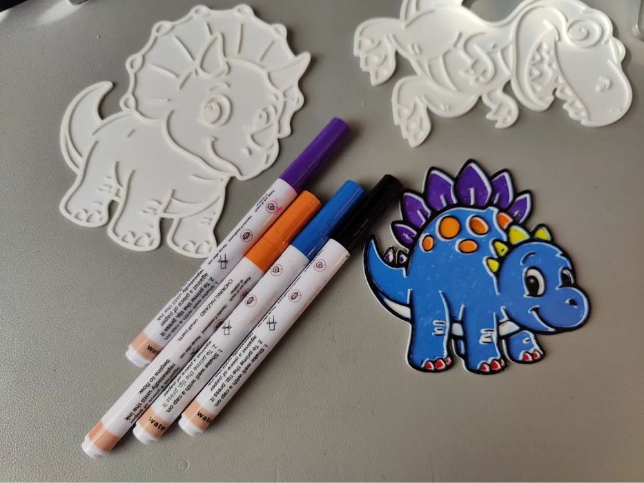 Kit de Pintura Dinossauros (4 Dinos)