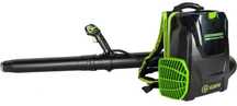 Dmuchawa plecakowa GREENWORKS 82V, GC82BPB, 240km/h, bateria 2,5Ah