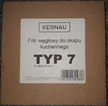 Filtr węglowy do okapu Kernau Typ 7