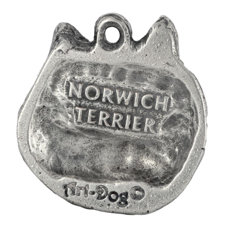 Norwich Terrier naszyjnik posrebrzany Art-Dog