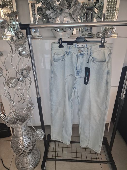 Spodnie jeans męskie Nowe