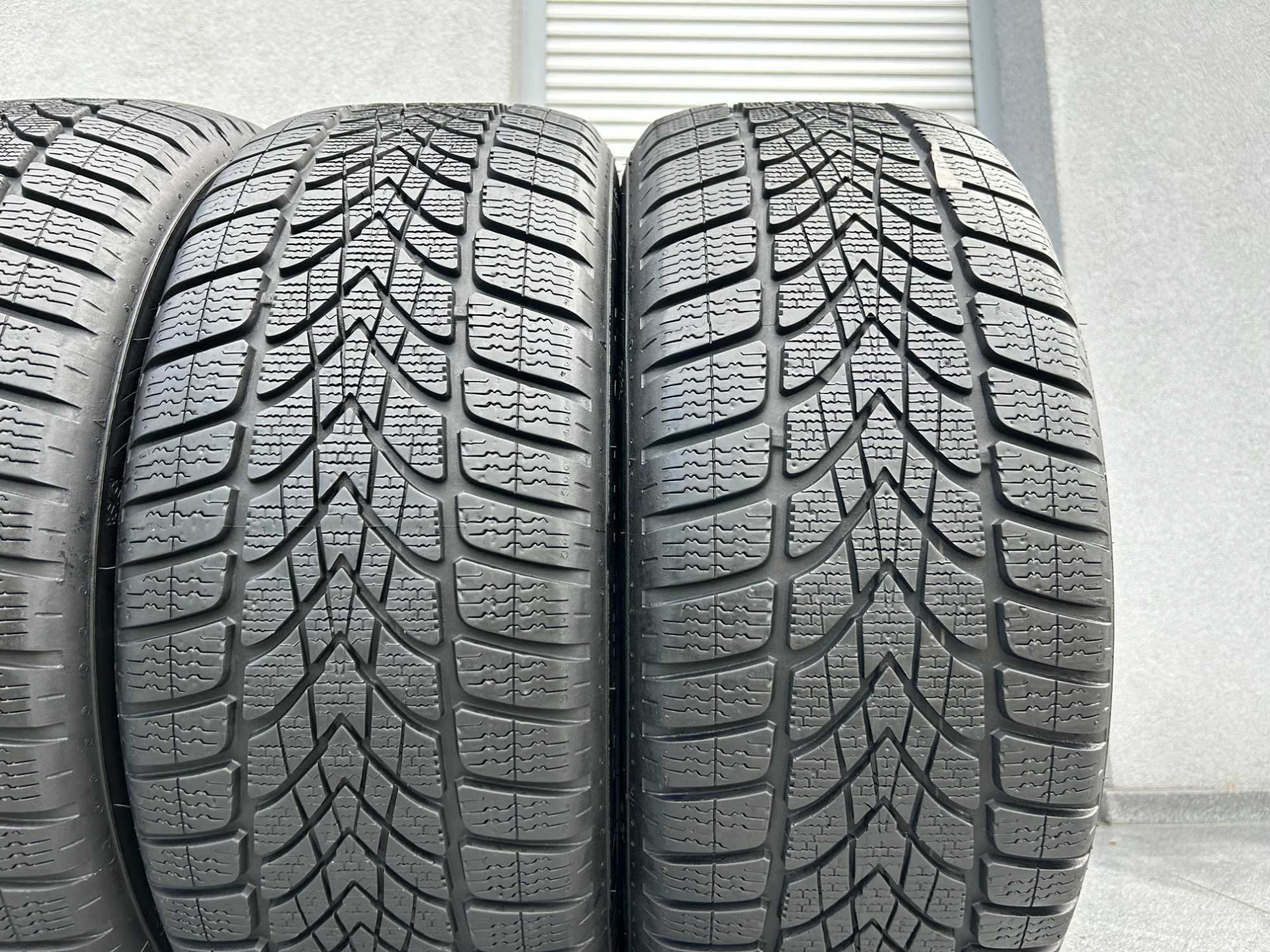 4szt zima 225/55R17 Dunlop 7mm 2020r świetny stan! Poleasingowe! LZ13