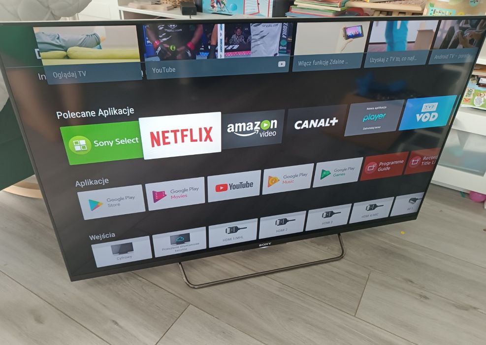 Telewizor sony 50 cali led 3d smart android YouTube Netflix wifi