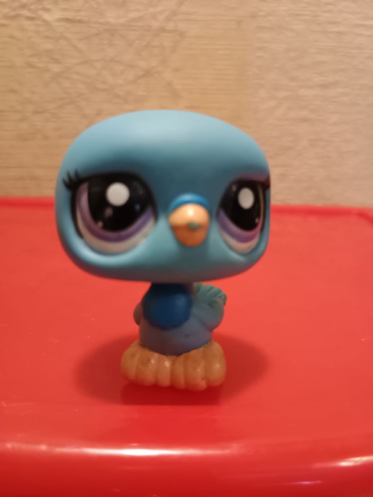 Littlest Pet Shop Pigeon LPS #1901 niebieski gołąb tanio
