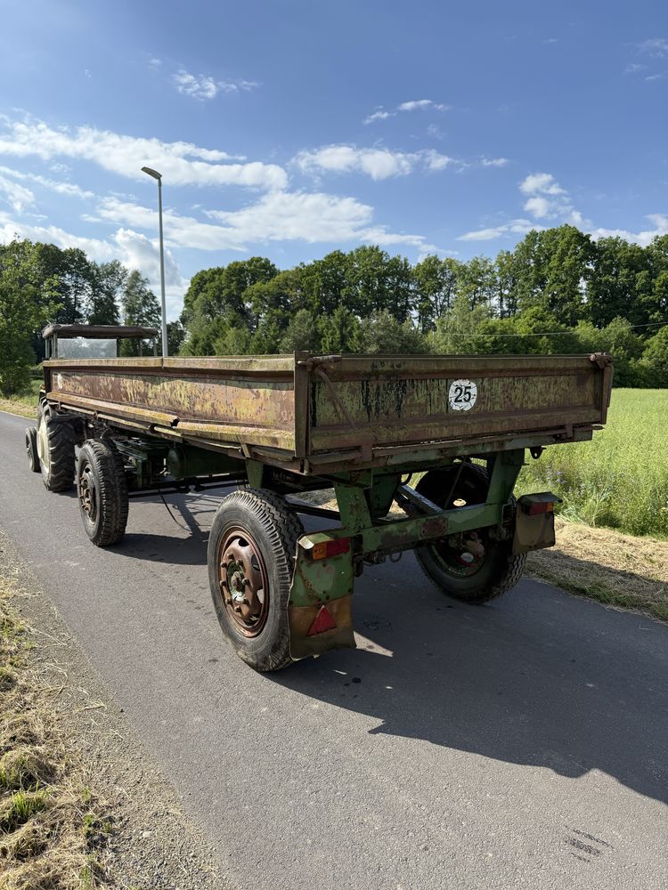 Przyczepa Rolnicza Wywrotka 6t Hl Hw 6011 Hk Thk 5