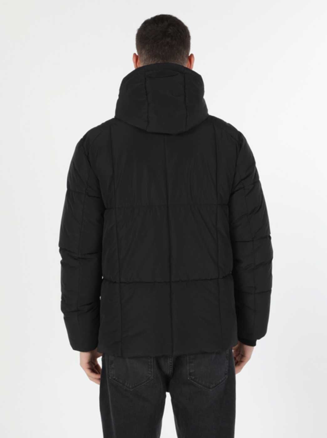 Куртка демисезонная с капюшоном мужская Colin’s XL black