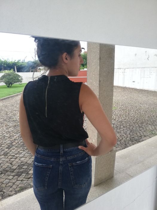 Blusa colorida BERSHKA
