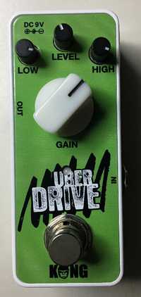 KONG UBER DRIVE metal distortion overdrive mikro efekt do gitary