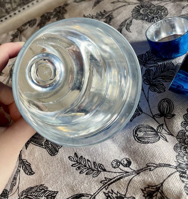 Shaker azul metalizado