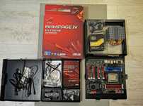 Płyta główna asus rampage lV extreme / procesor/chlodzenie /pamiec ram