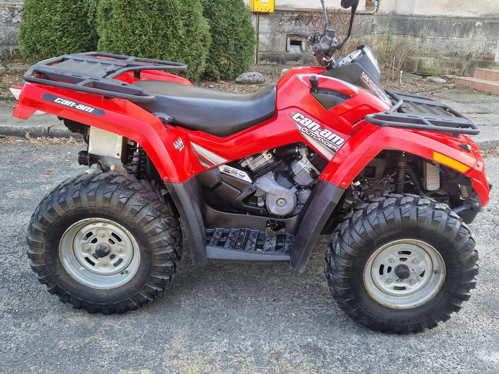 Can am Outlander 650 800 Zadbany Quad przeprawowy 4x4 Dokumenty