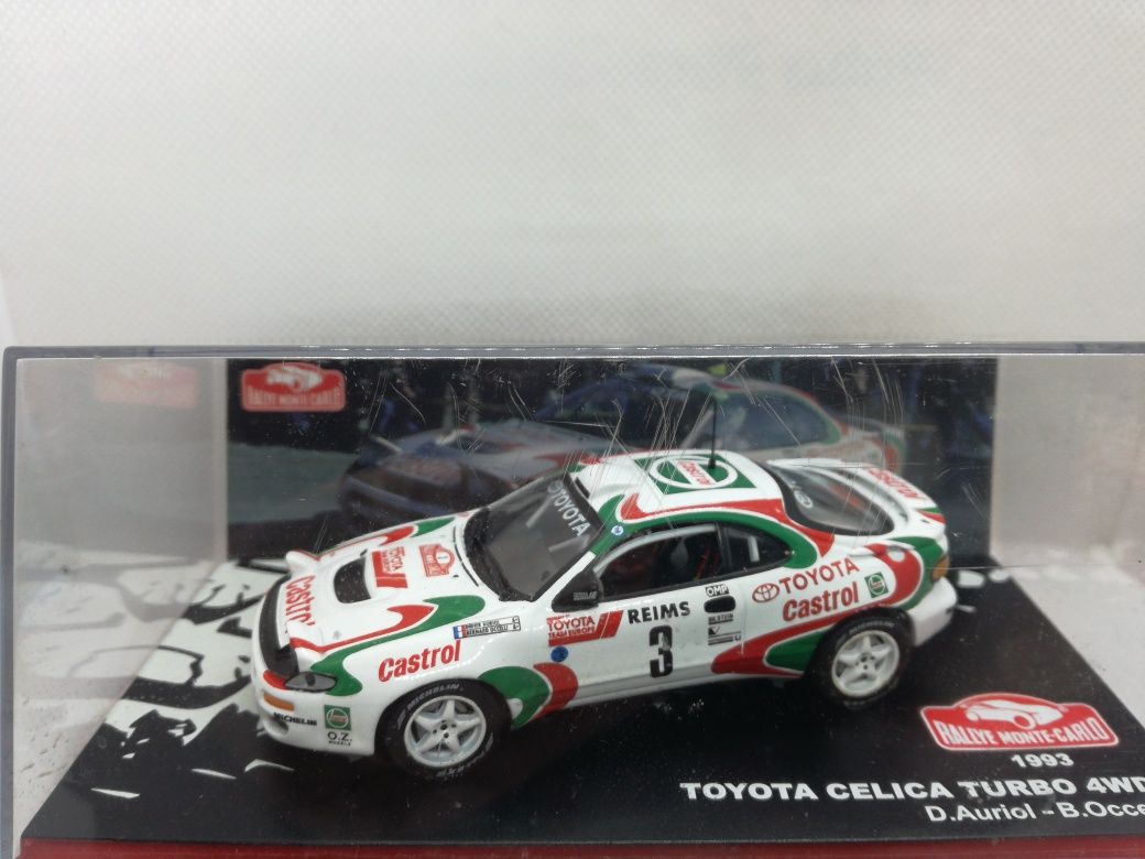 N. 12 Miniatura 1/43 Toyota Celica Turbo 4WD Didier Auriol RMC 1983