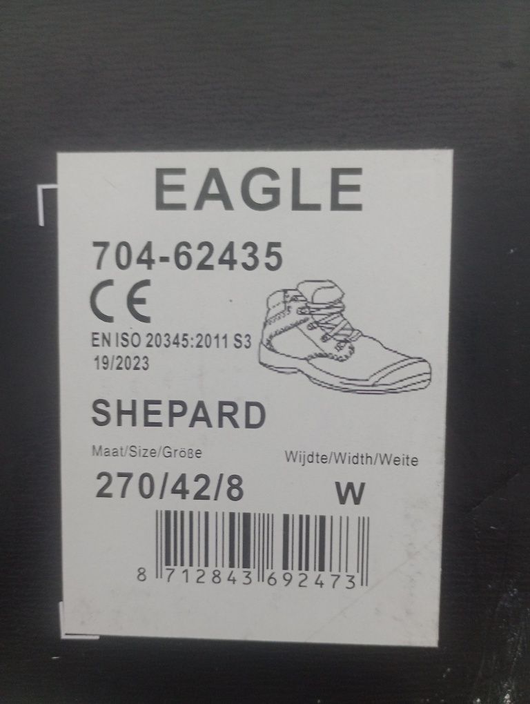 Buty robocze Eagle rozmiar 42