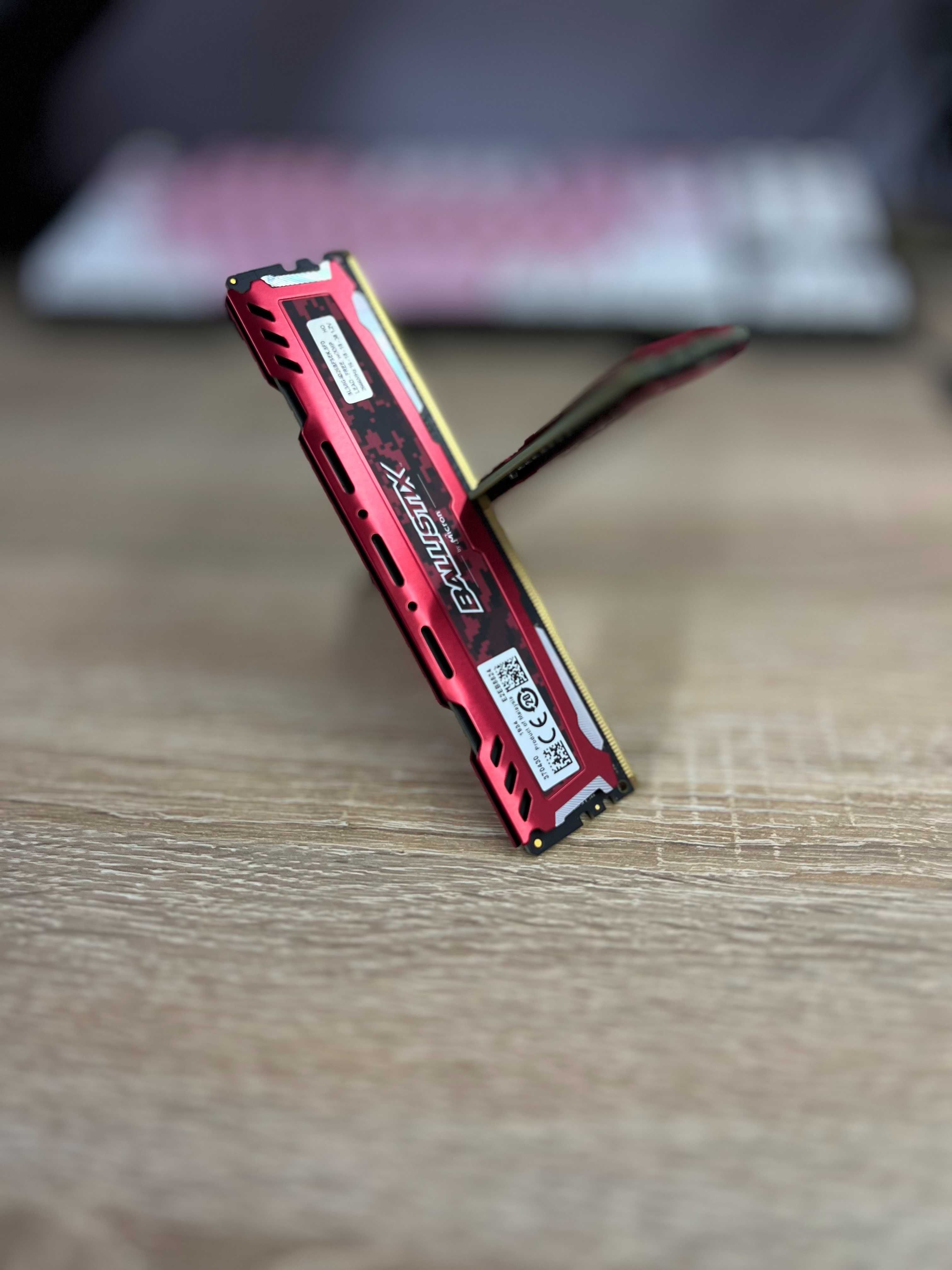 Оперативна пам'ять Crucial 16ГБ DDR4 Ballistix Sport