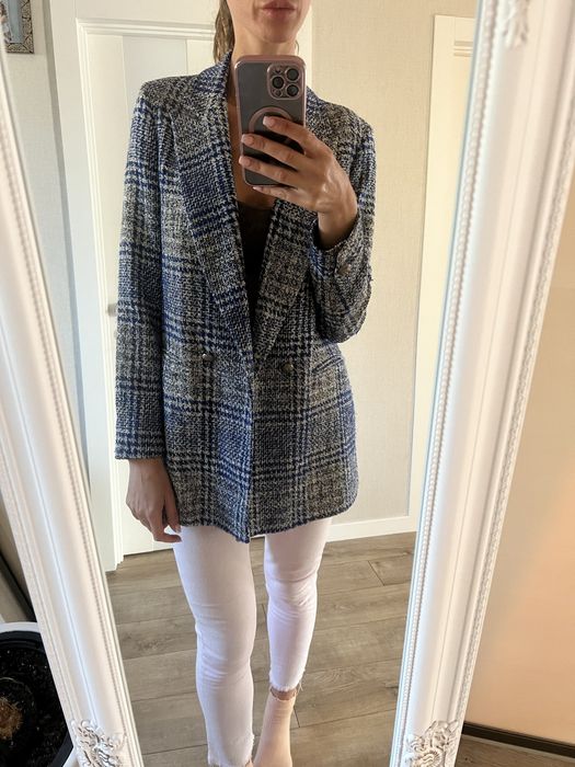 Пиджак Zara твидовый