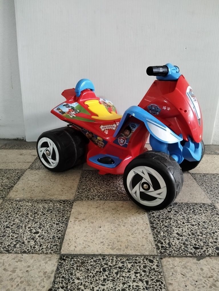 Moto4 Elétrica Patrulha Pata
