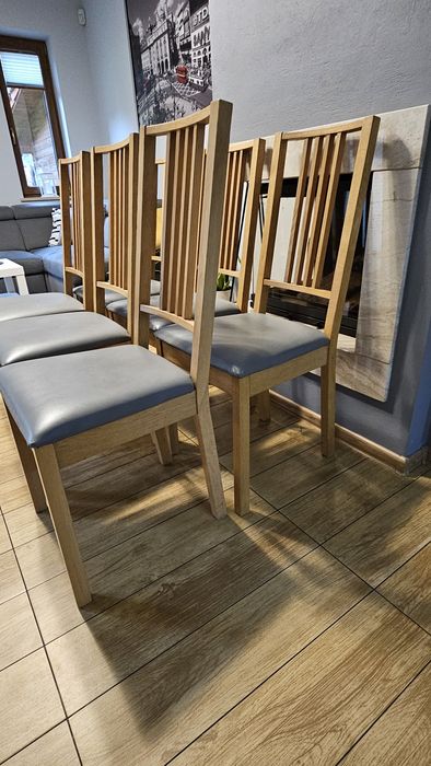 Krzesła do jadalni IKEA BÖRJE 6 szt.