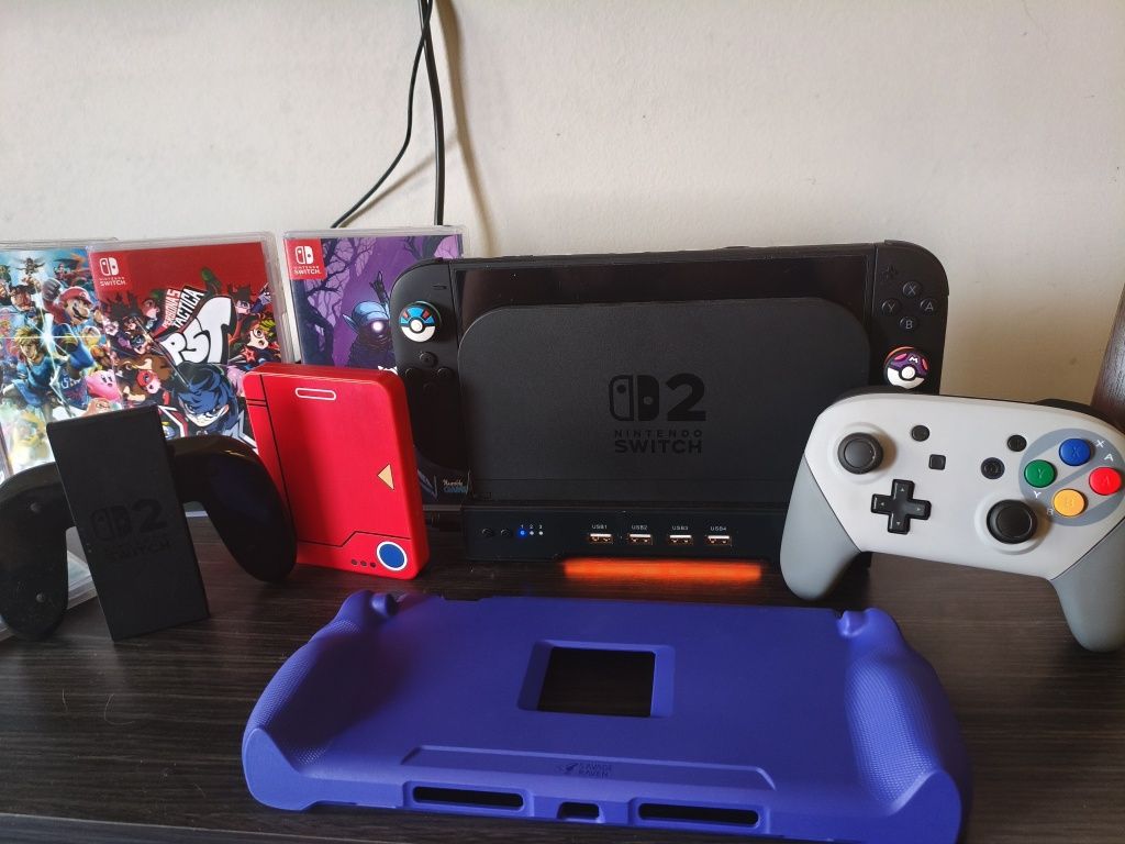Nintendo switch 2 com muitos jogos e extras