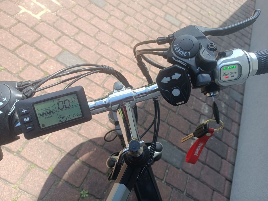 Rower składany smlro elektryczny 26