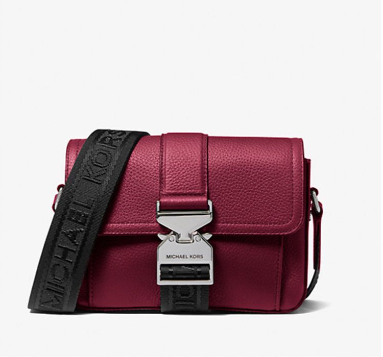 Чоловіча шкіряна сумка через плече Michael Kors